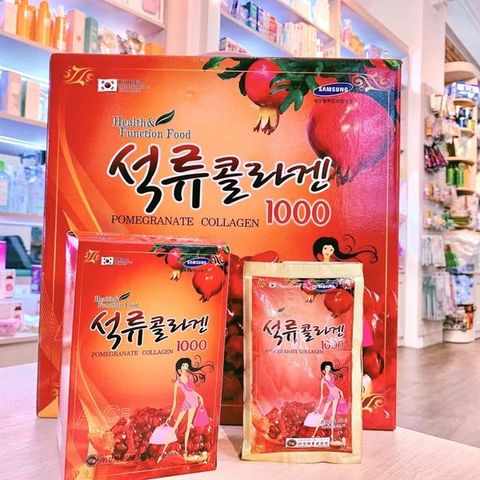 Nước Lựu Collagen Kanghwa Samsung Hàn Quốc 80ml x 30 Gói