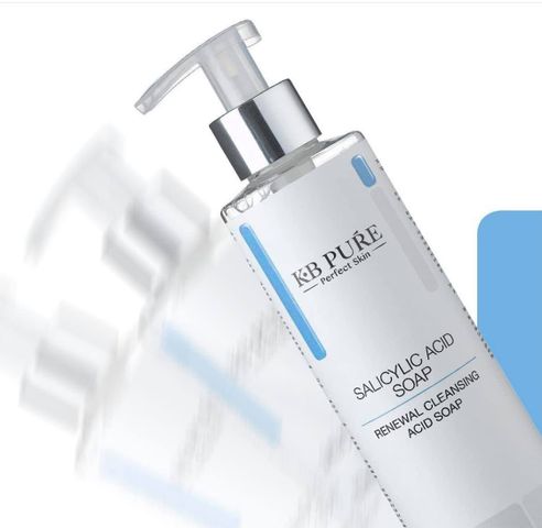 Gel tẩy tế bào chết KB Pure 250ml - Xà phòng Salicylic Acid làm sạch sâu, giảm mụn, làm sáng da với Retinol và Allatoin