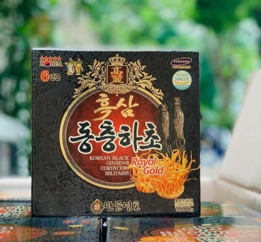 Cao Hắc Sâm Đông Trùng Hạ Thảo Kanghwa Hàn Quốc 1kg - Tăng Cường Sức Đề Kháng, Hỗ Trợ Sức Khỏe Toàn Diện