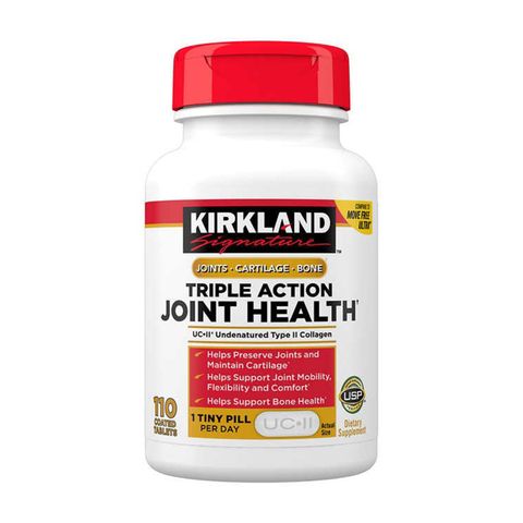 Viên Hỗ Trợ Bổ Xương Khớp Kirkland Signature Triple Action Joint Health 110v - Giảm Đau Khớp, Tăng Cường Vận Động, Bảo Vệ Sụn Khớp