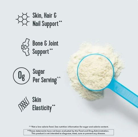 Bột Collagen Thủy Phân Vital Proteins 327gr - Hỗ Trợ Cải Thiện Da, Tóc, Móng & Khớp, Dễ Tiêu Hóa với Hương Vani Tự Nhiên