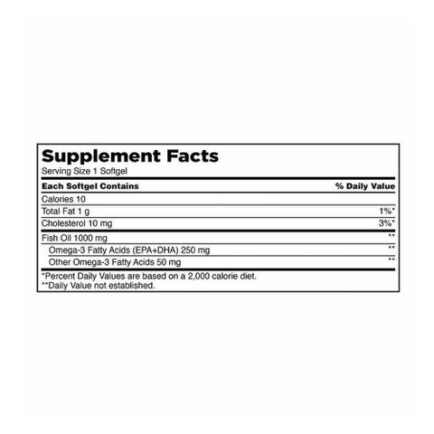 Viên uống Dầu cá Omega 3 Fish Oil Kirkland Signature 400 viên - Hỗ trợ sức khỏe tim mạch và sáng mắt, Giải pháp dinh dưỡng hiệu quả