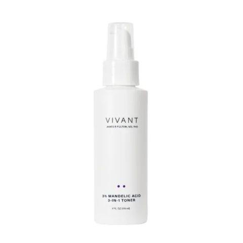Toner Nước Hoa Hồng Vivant Skin Care 3% Mandelic Acid 3-In-1 (115ml) - Cân Bằng Độ pH, Kiểm Soát Dầu Nhờn, Làm Dịu Da