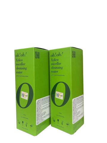 Nước Tẩy Trang Oh!Oh! Xylica 500ml - Nước Tẩy Trang Dưỡng Ẩm Giúp Làm Sạch Da Mặt và Chống Oxy Hóa, Phù Hợp Mọi Loại Da