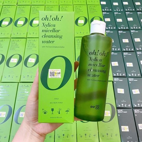 Nước Tẩy Trang Oh!Oh! Xylica 500ml - Nước Tẩy Trang Dưỡng Ẩm Giúp Làm Sạch Da Mặt và Chống Oxy Hóa, Phù Hợp Mọi Loại Da