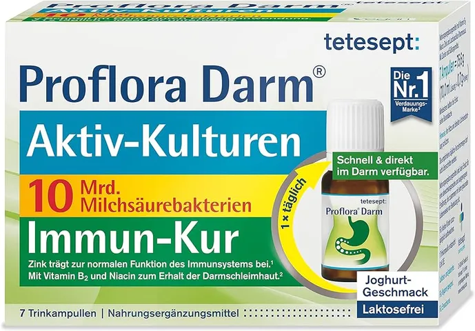 Men tiêu hóa Tetesept Proflora Darm hộp 7 ống của Đức