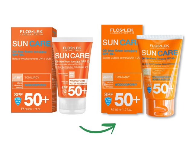 Kem Chống Nắng Floslek Oil Free Sun Protection Tinted Cream SPF50+