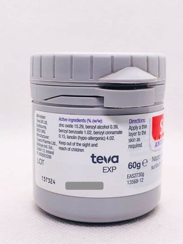 Kem chống hăm Sudocrem Healing Cream 60g - Kem đa năng bảo vệ da trẻ em và người lớn, giảm hăm tã, dịu da tổn thương.