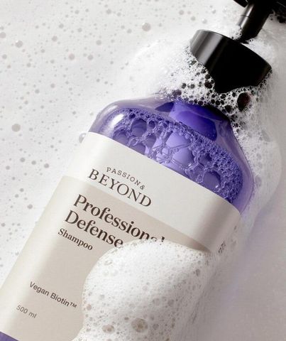 Dầu Gội Bảo Vệ Vượt Trội Beyond Professional Defense 500ml - Chống Gãy Rụng Tóc, Dưỡng Ẩm và Phục Hồi Sức Sống Tóc Khỏe Mạnh
