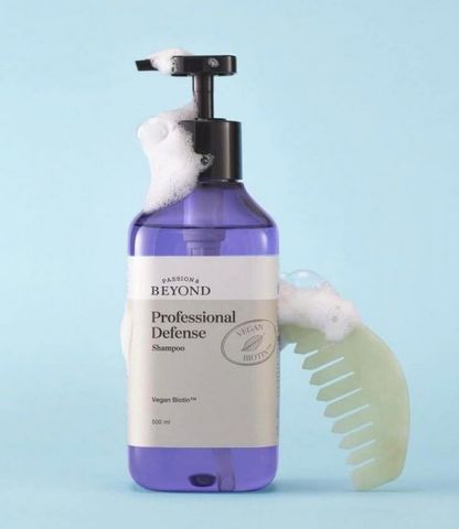 Dầu Gội Bảo Vệ Vượt Trội Beyond Professional Defense 500ml - Chống Gãy Rụng Tóc, Dưỡng Ẩm và Phục Hồi Sức Sống Tóc Khỏe Mạnh