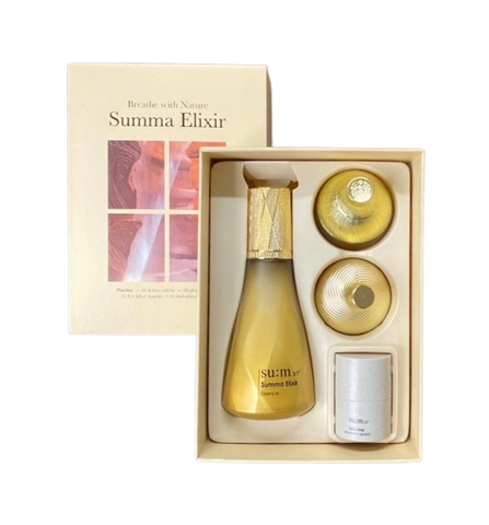 Bộ Tinh Chất Vàng 8 Trong 1 Su:m37 Losec Summa Elixir Essence 100ml - Serum Chống Lão Hóa, Dưỡng Ẩm Da Mềm Mịn
