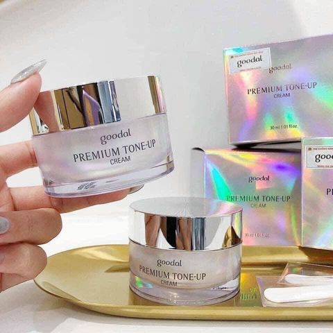Kem Ốc Sên Hàn Quốc Goodal Premium Tone Up Cream 30ml - Dưỡng Trắng Da, Mờ Nám, Chống Lão Hóa, Chất Nhũ Tự Nhiên