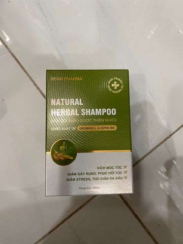 Dầu Gội Dego Pharma Chiết Xuất Gừng Đỏ Hỗ Trợ Ngăn Ngừa Nấm