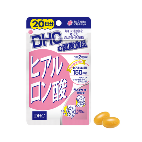 Viên uống cấp nước DHC 20 ngày Nhật Bản - Giúp da căng mọng, mịn màng với Hyaluronic Acid, bổ sung độ ẩm tự nhiên