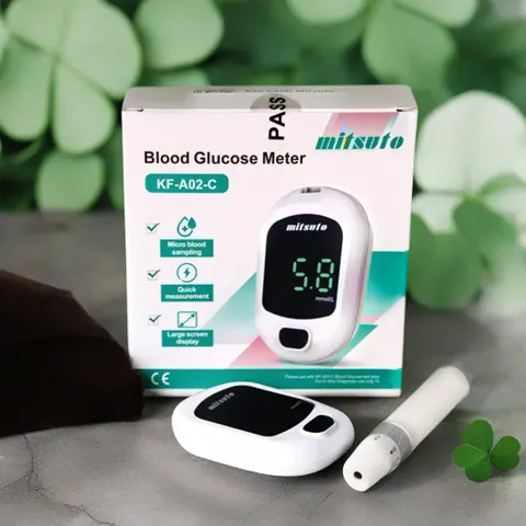 Máy Đo Đường Huyết MITSUTO A02C Nhật Bản - Thiết Bị Theo Dõi Glucose Nhỏ Gọn, Nhanh Chóng, Dễ Sử Dụng và Tiện Lợi