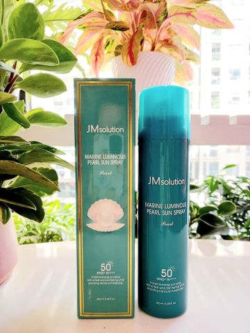 Xịt Chống Nắng JM Solution Marine Luminous Pearl 180ml - Bảo Vệ Da SPF50+ PA++++ Cho Cơ Thể, Chống Tia UV, Dưỡng Ẩm Từ Biển