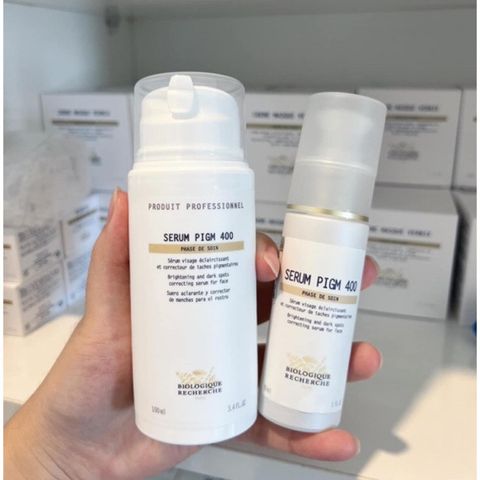 Serum PIGM 400 100ml - Serum Chống Nám và Làm Trắng Da, Nguyên Liệu Chiết Xuất Thiên Nhiên, Biologique Recherche