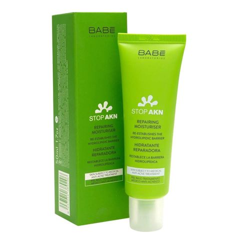 Kem Phục Hồi Da Dầu Mụn Stop AKN - Moisturiser Niacinamide 4% Ngăn Ngừa Mụn, Dưỡng Ẩm Cho Da Nhạy Cảm 50ml