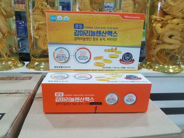 Viên tinh dầu anh thảo Kwangdong giúp điều hòa nội tiết tố nữ 120v