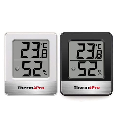 Nhiệt Ẩm Kế Điện Tử Cao Cấp Thermopro TP49 - Thông Minh, Đo Nhiệt Độ & Độ Ẩm Chính Xác, Thiết Kế Nhật Bản, Màn Hình LCD Thân Thiện