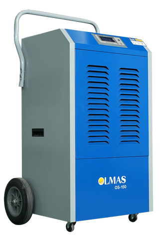 Máy Hút Ẩm Công Nghiệp Olmas OS-150 - 150L/ngày, Chống Ẩm Mốc, Thích Hợp Cho Kho Bảo Quản Và Văn Phòng, Hiện Đại và Thời Trang