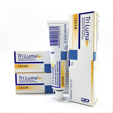 Kem Trị Nám Tri.Luma Galderma 15g - Giảm Sắc Tố Da, Làm Trắng Da, Hỗ Trợ Điều Trị Nám và Tàn Nhang Từ Mỹ