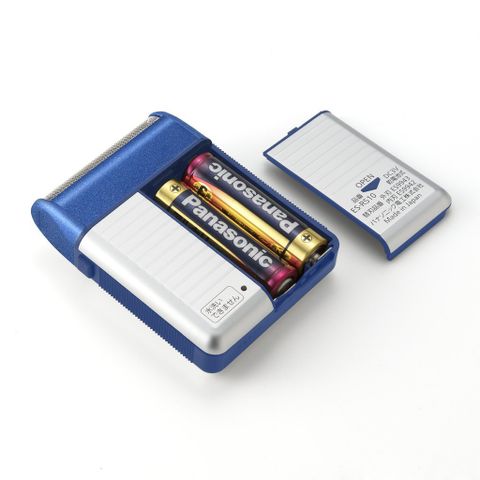 Máy cạo râu Panasonic ES-RS10-A Nhật Bản - Thiết kế nhỏ gọn, lưỡi cạo mịn, pin AA, màu trắng - xanh - đỏ, phù hợp cho da nhạy cảm