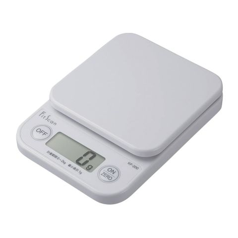Cân Nhà Bếp Mini Nhật Tanita Fit Scan KF-200 - Cân Điện Tử 2kg Chính Xác, Thiết Kế Nhỏ Gọn, Dễ Sử Dụng cho Gia Đình