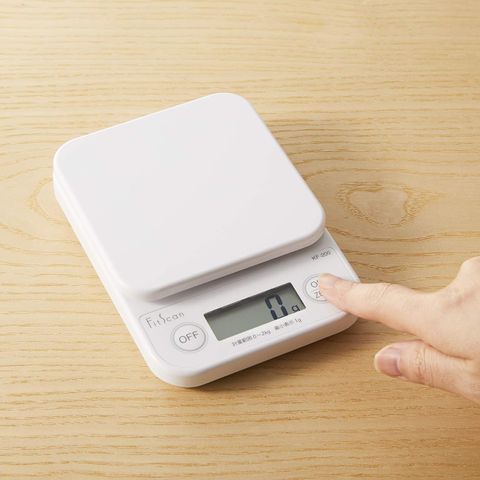 Cân Nhà Bếp Mini Nhật Tanita Fit Scan KF-200 - Cân Điện Tử 2kg Chính Xác, Thiết Kế Nhỏ Gọn, Dễ Sử Dụng cho Gia Đình
