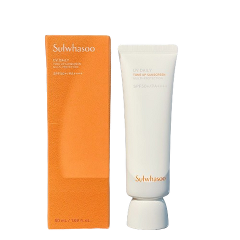 Kem Chống Nắng Nâng Tone Sulwhasoo UV Daily Tone Up SPF 50+ PA++++ - Bảo Vệ Da, Dưỡng Ẩm, Chống Tia UV và Ánh Sáng Xanh