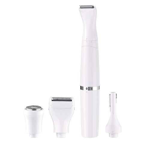 Máy Cạo Lông 4 Trong 1 Bayata Nhật Bản - Thiết Bị Làm Đẹp Đa Năng Sạc Điện, Tỉa Lông Cơ Thể, Mặt, Vùng Bikini