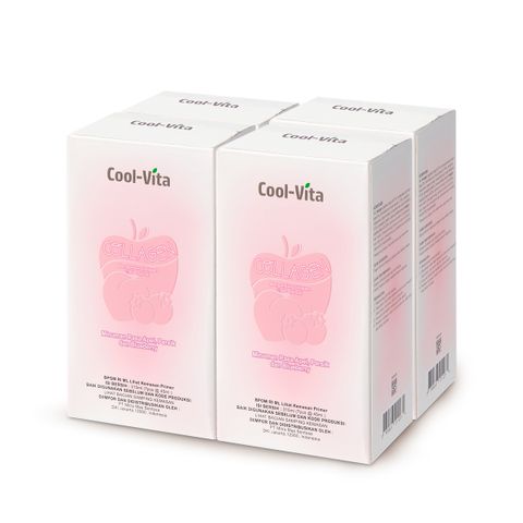 Nước Uống Collagen Peptide 3000mg Coolvita - Hỗ Trợ Đàn Hồi Da, Giảm Nếp Nhăn, Dưỡng Tóc, 20 kcal, Tiện Dụng, 2 Năm Hạn Sử Dụng