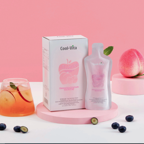 Nước Uống Collagen Peptide 3000mg Coolvita - Hỗ Trợ Đàn Hồi Da, Giảm Nếp Nhăn, Dưỡng Tóc, 20 kcal, Tiện Dụng, 2 Năm Hạn Sử Dụng