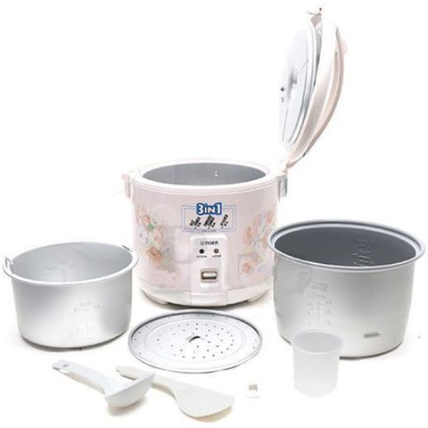 Nồi Cơm Điện Tiger JNP-1803 1.8L & Nồi Quánh Ceramic Tiger Queen CWCP-18B - Bộ Đôi Nấu Ăn Đa Năng, Made in Japan/Korea