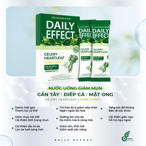 Nước Uống Detox Cần Tây Diếp Cá Mật Ong Daily Effect