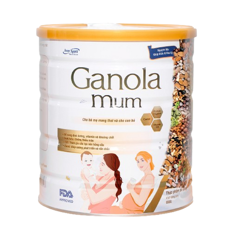 Sữa Bầu Ganola Mum (650G) Dinh Dưỡng, Lợi Sữa Cho Mẹ Bầu