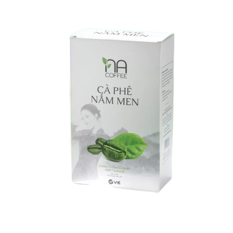 Cà phê nấm men hỗ trợ giảm cân, thải mỡ hộp 12 gói