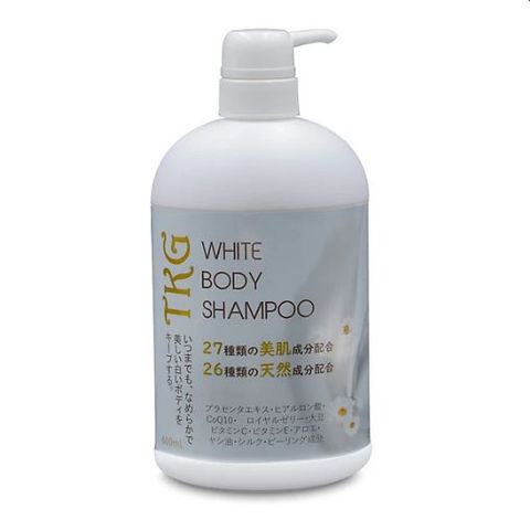 Sữa tắm trắng da Nhật Bản TKG White Body Shampoo 600ml