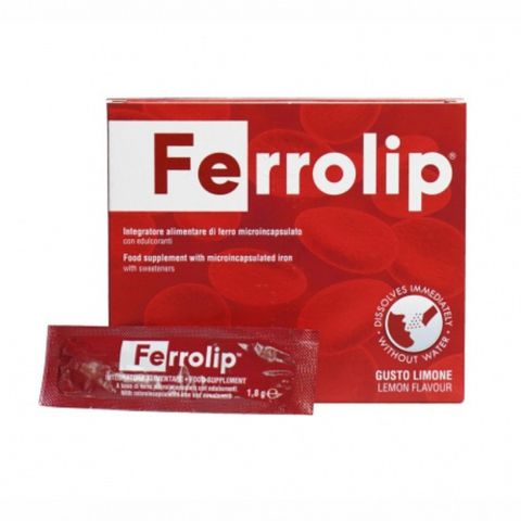 Sắt Sinh Học Ferrolip Liposome Bổ Sung Sắt Cho Mẹ Bầu - Hỗ Trợ Bổ Máu, Dễ Dàng Hấp Thụ, Không Tanh, Chất Lượng Từ Italy