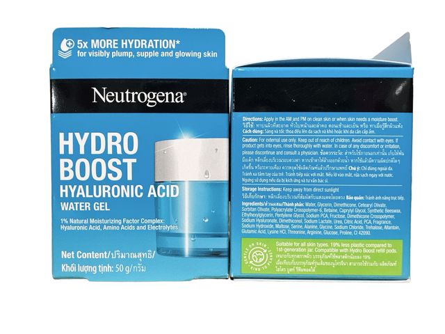 Kem Dưỡng Ẩm Neutrogena Hydro Boost Aqua Gel 50ml - Cấp Nước & Dưỡng Ẩm Cho Da Mềm Mịn, Phù Hợp Cho Mọi Loại Da