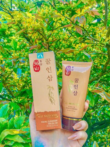 Sữa rửa mặt 36 Vị mật nhân sâm Meea - 80ml