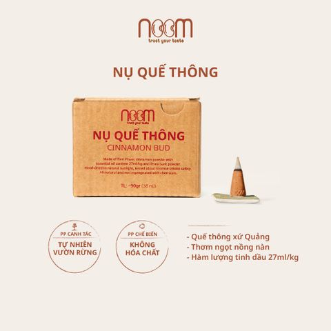 Nụ Quế Thông Noom - Sản Phẩm Tự Nhiên Giúp Thư Giãn và Thanh Lọc Không Khí - Khỏi Độc Hại, Mùi Hương Dễ Chịu