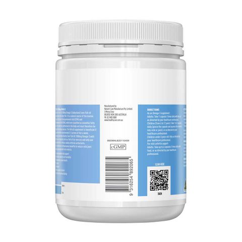 Dầu Cá Healthy Care Omega-3 1000mg - Giúp Hỗ Trợ Tim Mạch và Khớp - 400 Viên, Chất Lượng Úc
