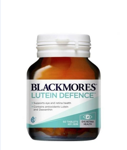 Viên Uống Bổ Mắt Blackmores Lutein Defence 60 Viên - Tăng Cường Thị Lực, Bảo Vệ Mắt Khỏe Mạnh, Chính Hãng Úc