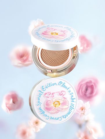 Phấn chống nắng cấp ẩm bản giới hạn Ohui Saki Ultimate Cover Cushion
