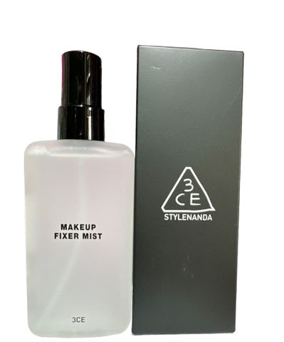 Xịt Khoá Makeup 3CE Không Nhũ 100ml - Giữ Lớp Trang Điểm Bền Màu Suốt Ngày - Chăm Sóc Da Từ Thiên Nhiên, Dùng Cho Mọi Loại Da