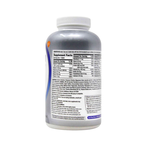 Vitamin Tổng Hợp Centrum Silver Dành Cho Nam 50+ - Hỗ Trợ Sức Khỏe, Tăng Cường Đề Kháng, 275 Viên Mỹ