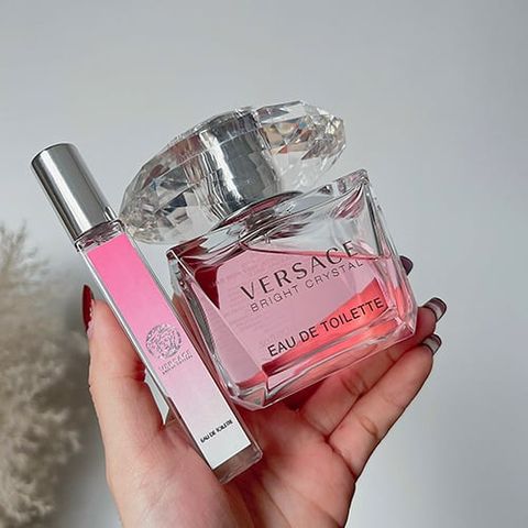 Nước hoa Versace Bright Crystal 10ml - Hương hoa cỏ trái cây nữ tính, quyến rũ, thanh lịch - Lưu hương lâu dài, phù hợp mọi dịp