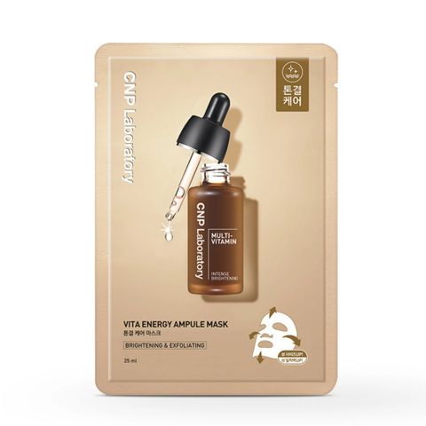 Mặt Nạ Giấy CNP Laboratory Ampule Mask 10 Miếng - Tinh Chất Keo Ong, Cấp Ẩm, Chăm Sóc Da Tươi Trẻ Và Rạng Ngời