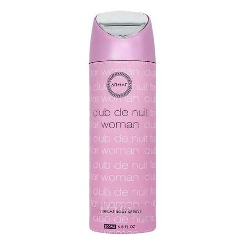 Xịt Thơm Toàn Thân Armaf Club De Nuit Cho Nữ 200ML - Nước Hoa Sang Trọng, Hương Hoa Quả Tươi Mát, Quà Tặng Thú Vị